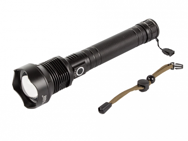 Wojskowa taktyczna latarka z Cree LED XHP90 Zoom Balong