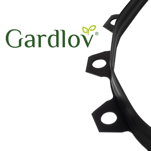 Ogrodowy obrzeże 4 cm x 10 m Gardlov czarny