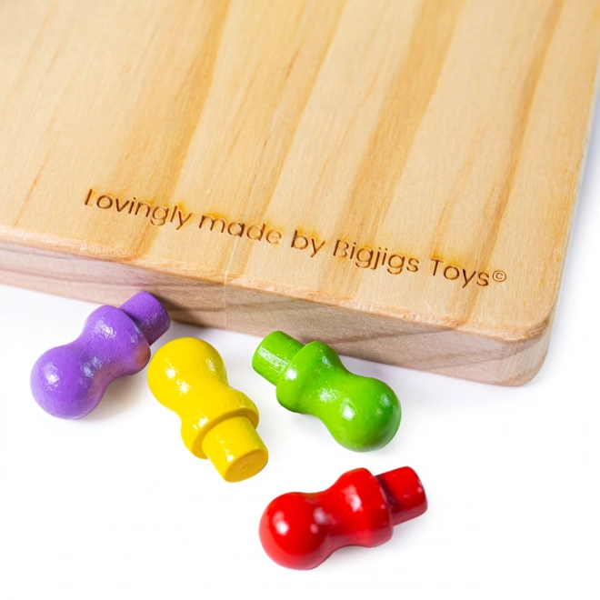 Bigjigs Toys Drewniana halma