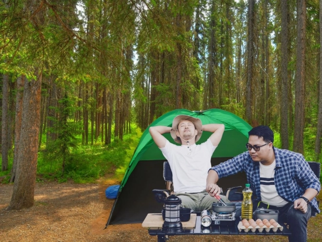 Plażowy namiot z ochroną UV