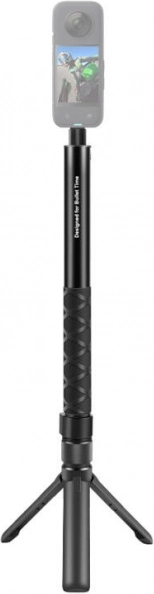 Selfie stick z tripodem 110 cm PULUZ do kamer sportowych (INSTA360, DJI OSMO ACTION itp.)
