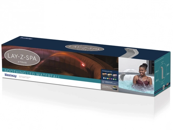 Uspokajający wodospad LED do Lay-Z-Spa