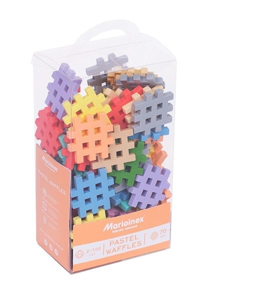 Mini Waffle Pastel 70 szt.