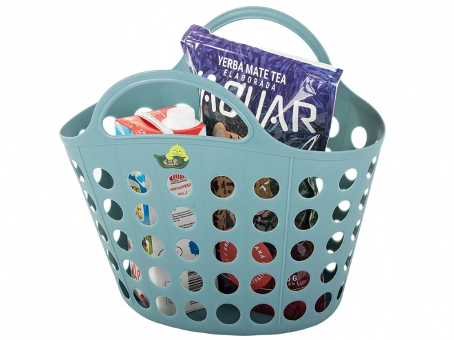 Praktyczny plastikowy koszyk na grzyby i warzywa