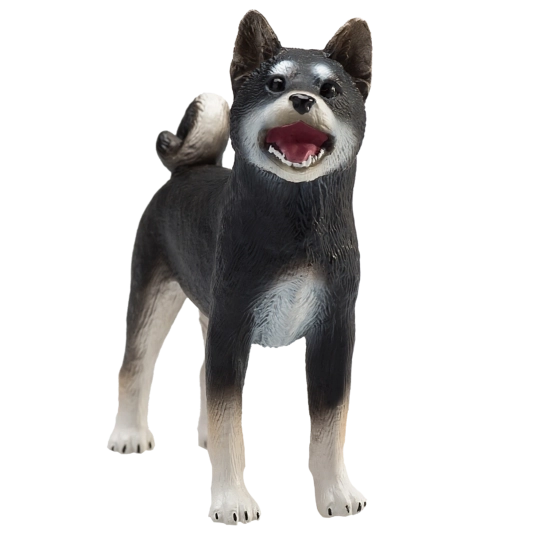 Mojo pies Shiba-Inu czarny – realistyczna figurka