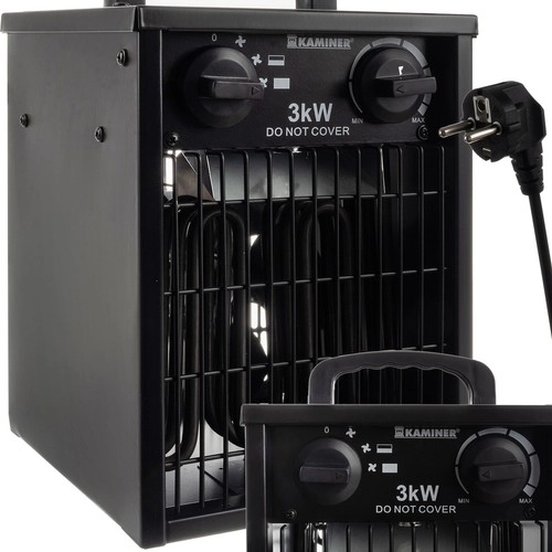 Elektryczny grzejnik z wentylatorem Kaminer 24361