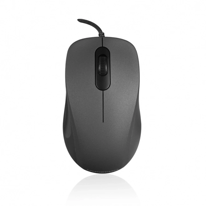 MODECOM MC-M10S cicha czarna przewodowa mysz optyczna