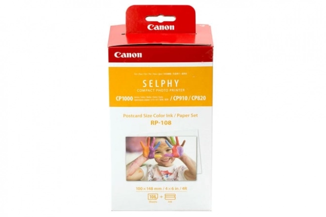 Canon RP-108 zestaw z kolorowym tuszem i papierem 108 arkuszy