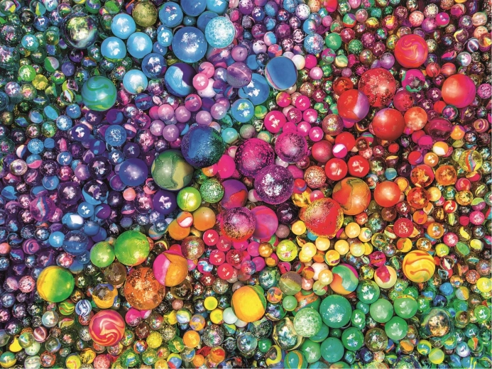 puzzle 1000 elementów Colorboom – Marvellous Marbles