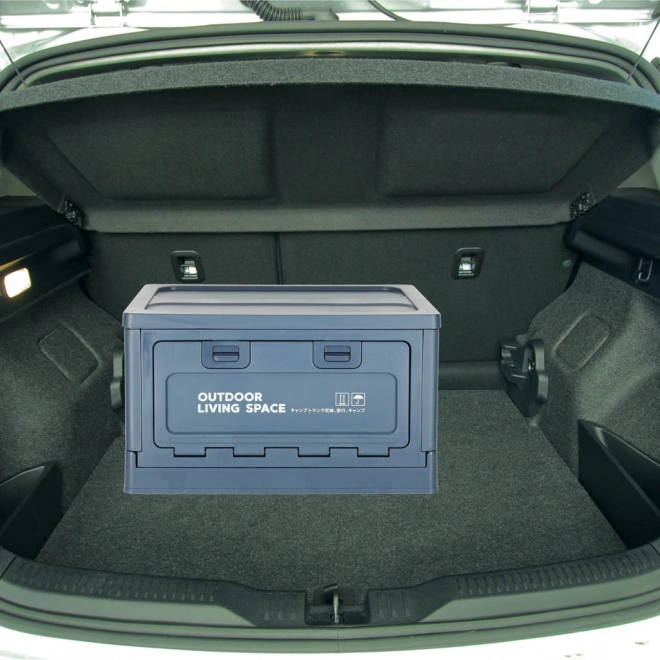 Campingowa skrzynka - składany box 25l niebieski