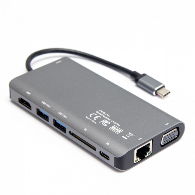Uniwersalny koncentrator USB-C 8w1 Unitek