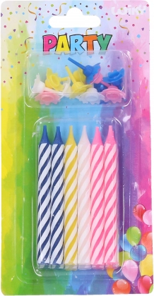 Jumbo świeczki z uchwytami w różnych kolorach