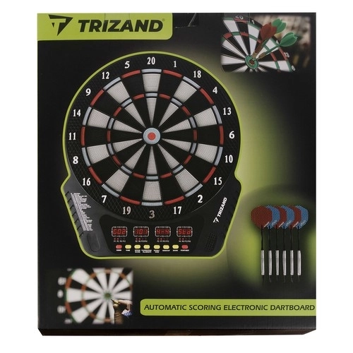 Elektroniczna tarcza + rzutki Trizand 22814