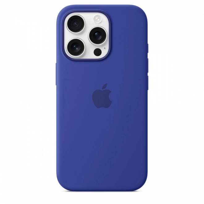 Etui silikonowe z MagSafe do iPhone 16 Pro - Ultramaryna