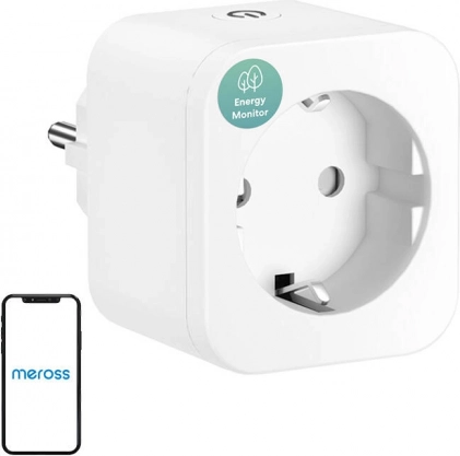 Inteligentne gniazdko MEROSS z pomiarem zużycia energii MSS305-EU (bez HomeKit)