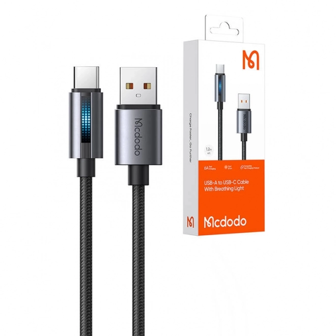 USB kabel Mcdodo USB-A na USB-C 1,2m czarny