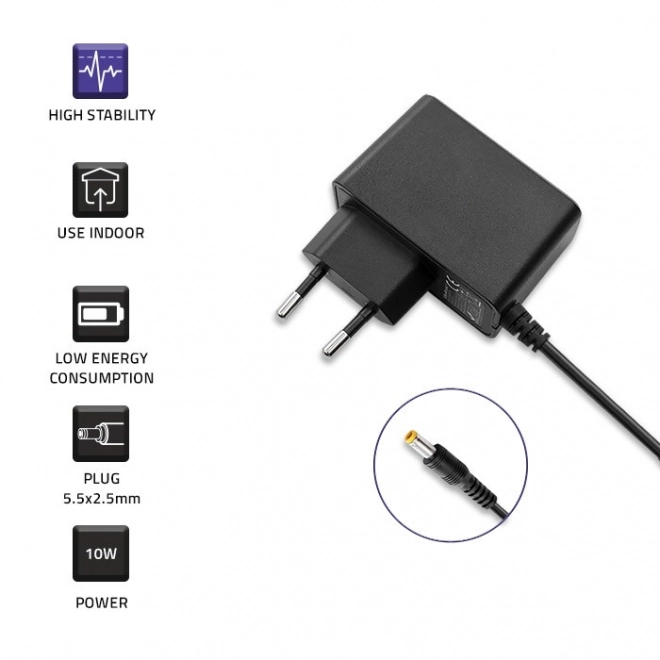 Qoltec adapter zasilania 10W 5V 2A