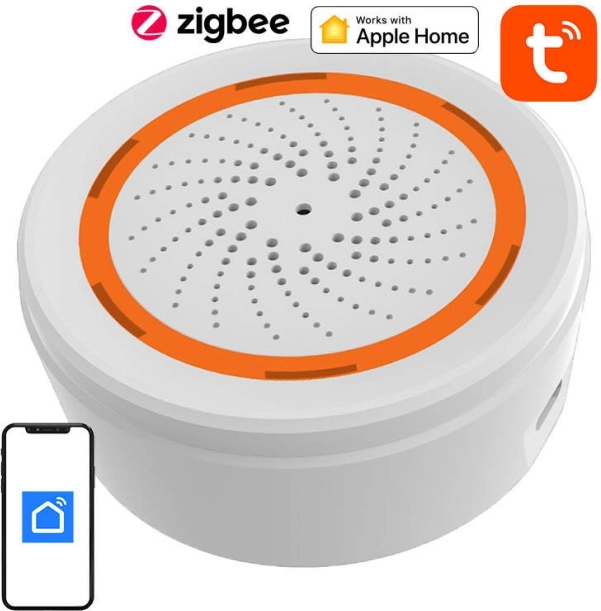 Inteligentna Syrena Alarmowa NEO ZigBee TUYA