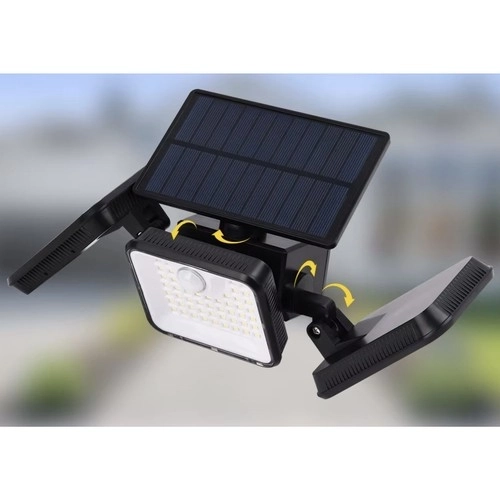 Solarná lampa ogrodowa 180 LED z czujnikiem ruchu i zmierzchu