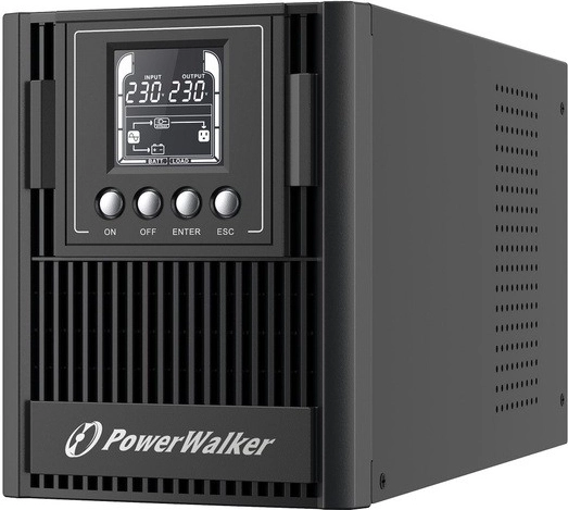 UPS On-line 1000VA, trzy gniazda FR, USB/RS-232, LCD, tower, EPO