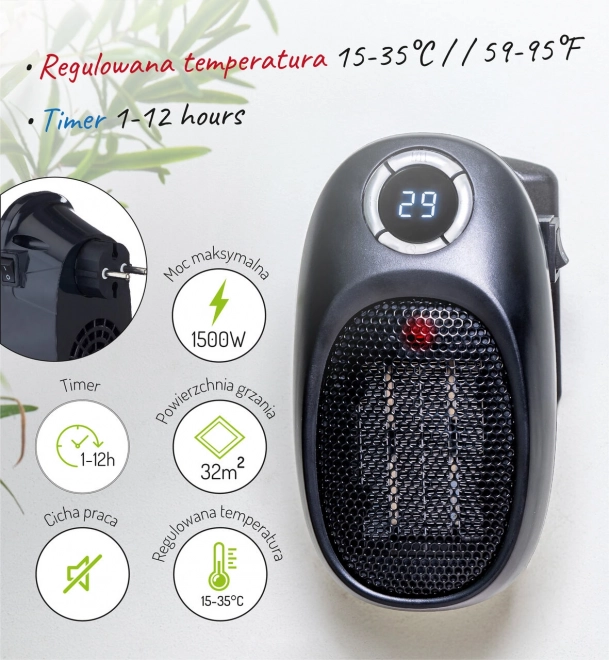 Termowentylator Adler Easy Heater