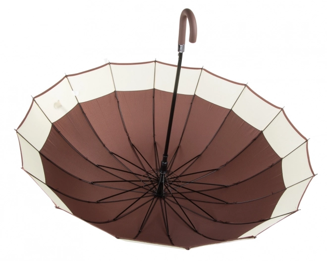 Elegancki mocny XXL parasol z antypoślizgową rączką