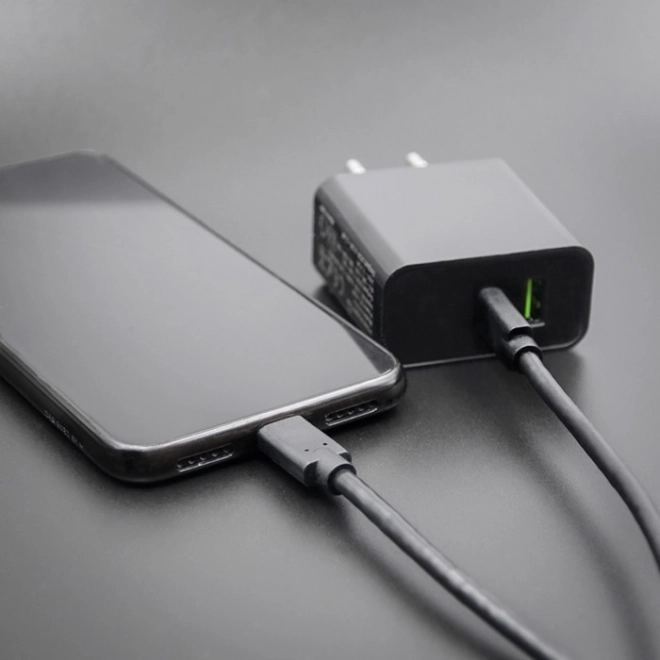 Kabel USB-C na USB-C do przesyłania danych i ładowania, 3m, czarny