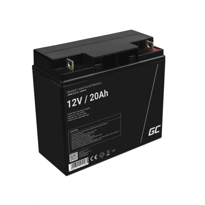 Akumulator AGM VRLA Green Cell AGM10 12V 20Ah (dla kosiarek, łodzi, silników, pojazdów)
