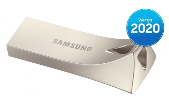 Pendrive BAR Plus USB 3.1 128 GB Srebrna Szampan
