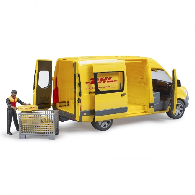 Bruder Mercedes-Benz Sprinter DHL z kierowcą