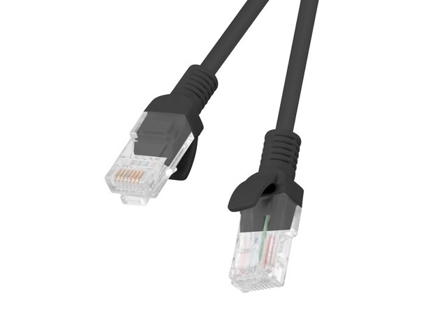 Patchcord kategorii 6 2m czarny