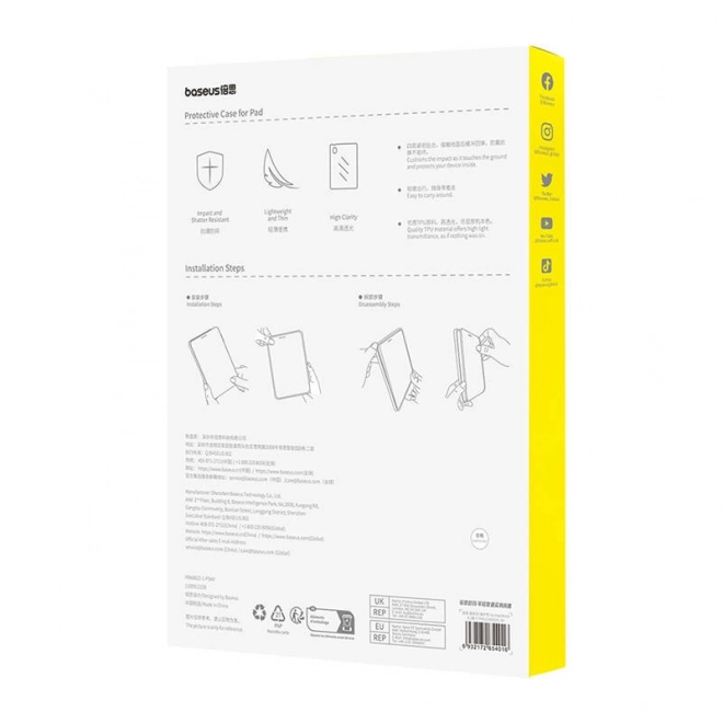 Etui ochronne Baseus Simple dla iPad 9.7" (2017/2018)