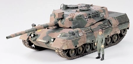 Plastikowy model czołgu Leopard 2 A4 (Republika Federalna Niemiec)
