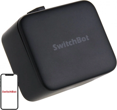 Bezprzewodowy zdalny przełącznik SwitchBot S1 – Czarny