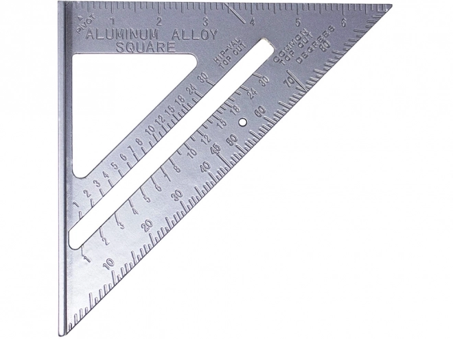 Aluminiowy kątownik z grawerowanymi oznaczeniami 180 mm