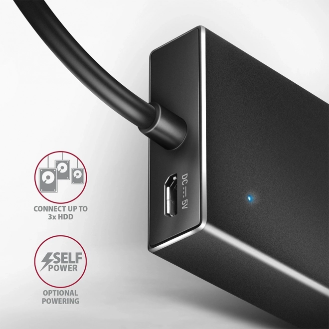 USB Hub 7-Portowy AXAGON HUE-F7A