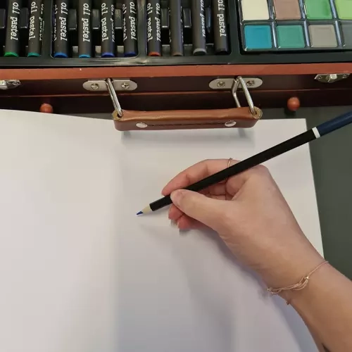 Zestaw malarski w walizce - 128 sztuk Maaleo 21644