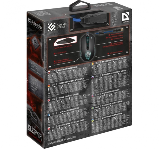 Przewodowa mysz gamingowa SLEIPNIR GM-927 12800 dpi 6P