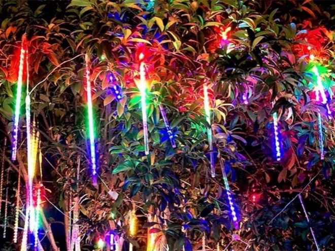 Świąteczne oświetlenie LED padający śnieg 50cm IP44