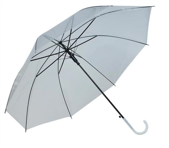 Przezroczysty parasol