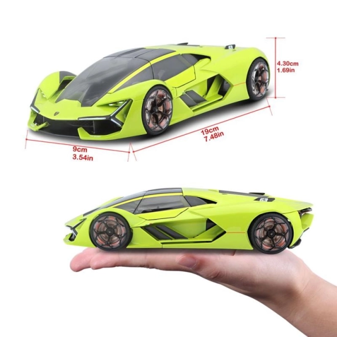Bburago 1:24 Lamborghini Terzo Millenio Zielony