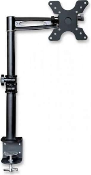 Biurkowy regulowany uchwyt na monitor 13–19 cali, 8 kg, czarny