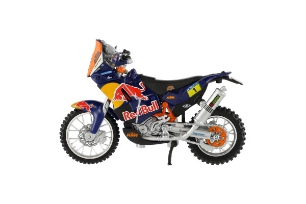 Metalowy model motocykla KTM 450 Rally Dakar