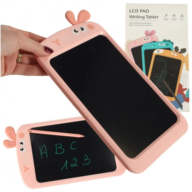Tablet do rysowania z króliczkiem 8,5' różowy