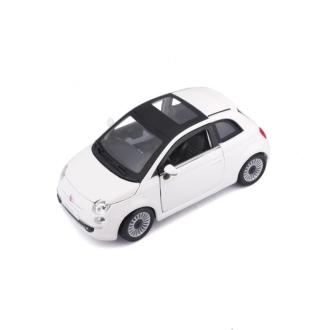 Bburago 1:24 Fiat 500 (2007) Biały