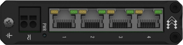 Przemysłowy przełącznik TSW304 4xRJ45 10/100/1000 Mb/s