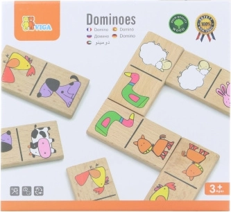 Drewniane domino - Zwierzęta domowe