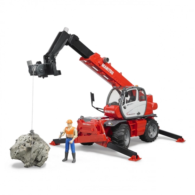 Bruder Manipulator Manitou MRT 2150 z akcesoriami