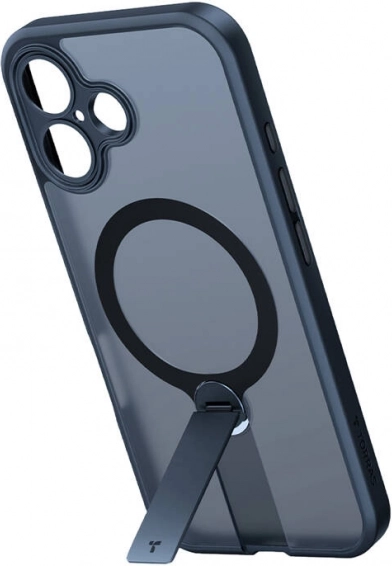Torras Pstand Spin etui do iPhone 16 Plus czarne