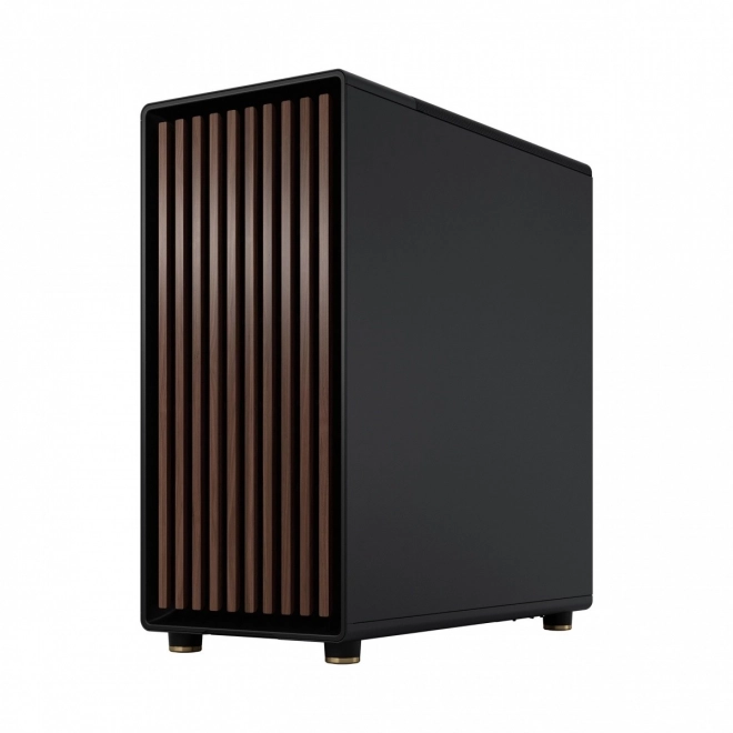 Fractal Design obudowa North czarna z drewnianymi elementami